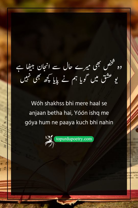 bewafa log poetry: A minimalist and melancholic visual of a person sitting alone on a crowded train or bus, looking out the window while everyone else is a blur, symbolizing the total isolation and the 'anjaan' (unaware) nature of the world.